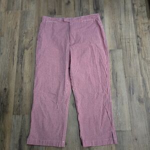 Carolina Blues By Carolina Colours Women Size 12Capri Pant Checked